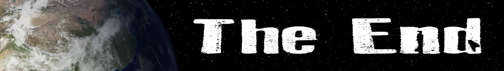 the end web banner